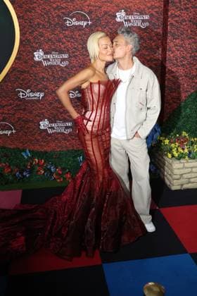 LOS ANGELES, CALIFORNIA - JULY 14: Rita Ora and Taika Waititi at the premiere of The Disney Channel s Descendants: Wicked Wonderland at Academy Museum of Motion Pictures on July 14, 2026 in Los Angeles, California. Credit: USA  - ZUMAa123 20260714_zaa_a123_196 Copyright: xAdMediax