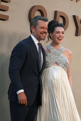 July 14, 2026, New York, Ny, USA: MATT DAMON and ANNE HATHAWAY attend the New York Premiere of The Odyssey,.AMC Lincoln Square, NYC.July 14, 2026. . MATT DAMON attends the New York Premiere of The Odyssey,.AMC Lincoln Square, NYC.July 14, 2026. . New York Premiere of The Odyssey,.AMC Lincoln Square, NYC.July 14, 2026. New York USA - ZUMAms4_ 20260714_faf_ms4_026 Copyright: xSoniaxMoskowitzxGordonx