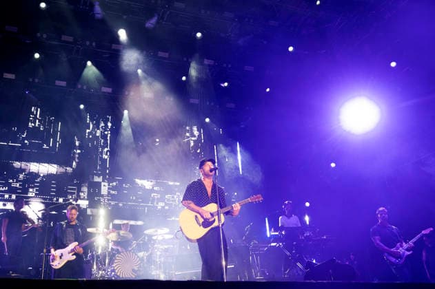 OneRepublic live auf dem Musikfestival Moon&Stars 2026 auf der Piazza Grande. Locarno, 14.07.2026 *** OneRepublic live at the Moon Stars 2026 music festival on Piazza Grande in Locarno, July 14, 2026 Foto:xA.xRaemyx xFuturexImagex onerepublic_6701