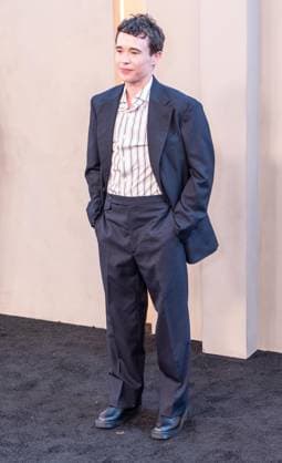 July 14, 2026, Bronx, New York, USA: Elliot Page attends premiere of The Odyssey at AMC Lincoln Square in New York, NY on July 14, 2026. Bronx USA - ZUMAr339 20260714_znp_r339_153 Copyright: xLevxRadinx