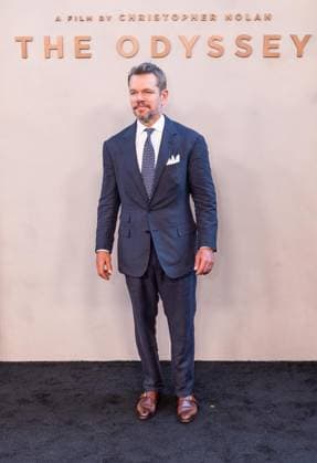 July 14, 2026, Bronx, New York, USA: Matt Damon attends premiere of The Odyssey at AMC Lincoln Square in New York, NY on July 14, 2026. Bronx USA - ZUMAr339 20260714_znp_r339_174 Copyright: xLevxRadinx
