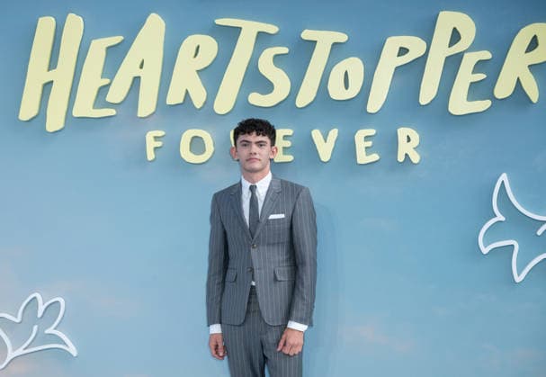 Joe Locke attends Heartstopper Forever - World Premiere at Cineworld Leicester Square in London, England. UK. Tuesday 14th July 2026. Copyright: xJamesxWarrenx HEARTSTOPPER FOREVER - WORLD PREMIERE7