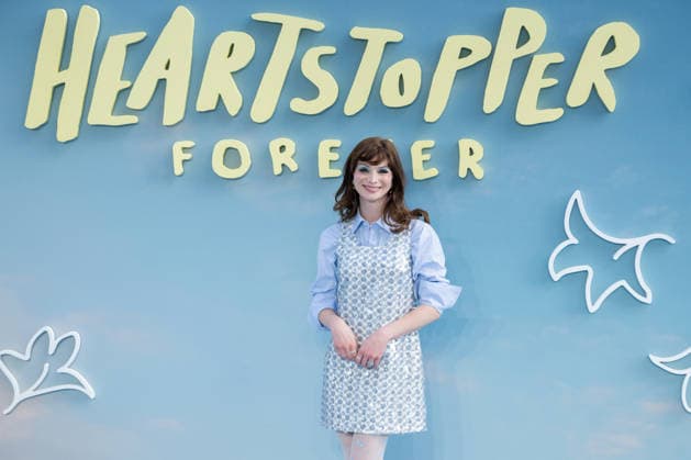 Dylan Mulvaney attends Heartstopper Forever - World Premiere at Cineworld Leicester Square in London, England. UK. Tuesday 14th July 2026. Copyright: xJamesxWarrenx HEARTSTOPPER FOREVER - WORLD PREMIERE23