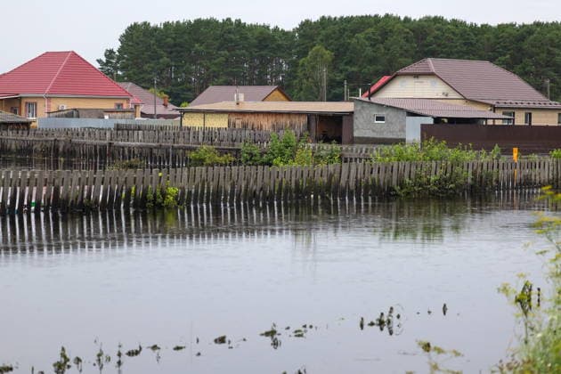 RUSSIA, SVERDLOVSK REGION - JULY 15, 2026: Flash floods hit the village of Kilachevskoye, southwest of Irbit Russia  - ZUMAt113 20260715_zaa_t113_004 Copyright: xDonatxSorokinx