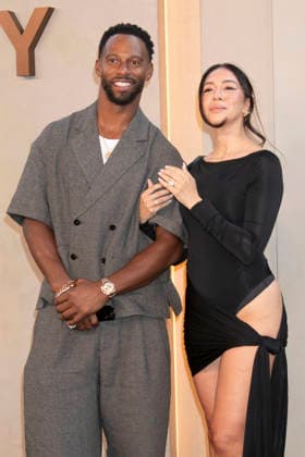 Victor Cruz und Orange Calderon bei der Premiere des Kinofilms The Odyssey Die Odyssee im AMC Lincoln Square Theater. New York, 14.07.2026 *** Victor Cruz and Orange Calderon at the premiere of the movie *The Odyssey* at the AMC Lincoln Square Theater in New York, July 14, 2026 Foto:xJ.xShorex xFuturexImagex odyssey_ny_6714