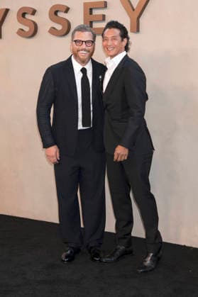 Sean Avery und Will Yun Lee bei der Premiere des Kinofilms The Odyssey Die Odyssee im AMC Lincoln Square Theater. New York, 14.07.2026 *** Sean Avery and Will Yun Lee at the premiere of the movie *The Odyssey* at the AMC Lincoln Square Theater in New York, July 14, 2026 Foto:xJ.xShorex xFuturexImagex odyssey_ny_6728