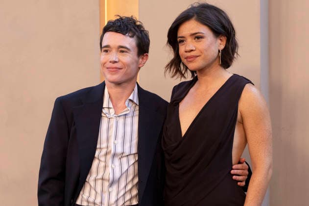 Elliot Page und Julia Shiplett bei der Premiere des Kinofilms The Odyssey Die Odyssee im AMC Lincoln Square Theater. New York, 14.07.2026 *** Elliot Page and Julia Shiplett at the premiere of the movie *The Odyssey* at the AMC Lincoln Square Theater in New York, July 14, 2026 Foto:xJ.xShorex xFuturexImagex odyssey_ny_6735