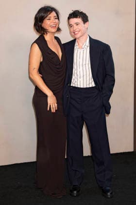 Julia Shiplett und Elliot Page bei der Premiere des Kinofilms The Odyssey Die Odyssee im AMC Lincoln Square Theater. New York, 14.07.2026 *** Julia Shiplett and Elliot Page at the premiere of the movie *The Odyssey* at the AMC Lincoln Square Theater in New York, July 14, 2026 Foto:xJ.xShorex xFuturexImagex odyssey_ny_6736