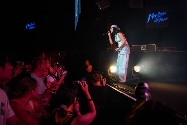 Portuguese-Canadian singer Sofia Camara performs at the 60th edition of the Montreux Jazz Festival in Montreux, Switzerland - 14 07 2026 - Switzerland Vaud Montreux -  SimonxBeckerx xLexPictorium LePictorium_0339023