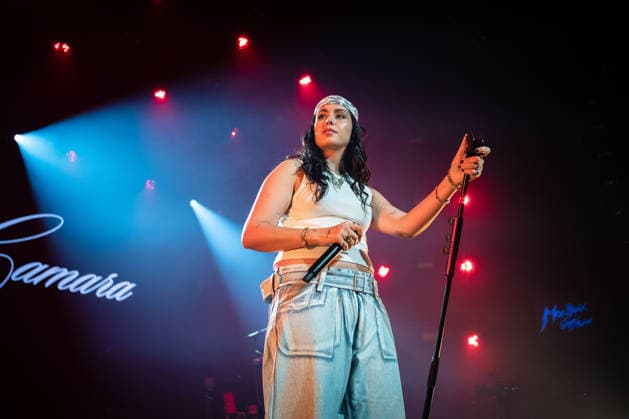 Portuguese-Canadian singer Sofia Camara performs at the 60th edition of the Montreux Jazz Festival in Montreux, Switzerland - 14 07 2026 - Switzerland Vaud Montreux -  SimonxBeckerx xLexPictorium LePictorium_0339025