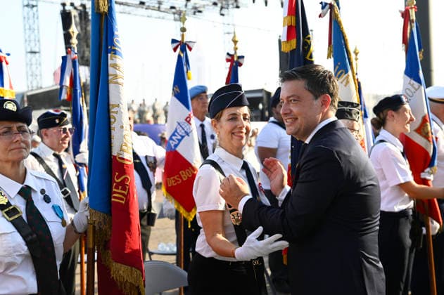NEWS : CÃ lÃ bration de la fÃªte nationale - 14 07 2026 - Marseille Benoit Payan, Maire de Marseille MarseilleFrance  Copyright: xWilliamxCannarellax