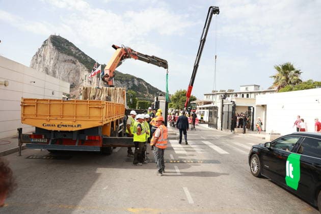 Pedro Sánchez Attends the Demolition Ceremony for the Gibraltar Fence Official Demolition Ceremony for the Gibraltar Fence July 15, 2026, in La Línea de la Concepción, Cádiz, Andalusia, Spain July 15, 2026 Rocí La Línea de la Concepción, Cádiz La Línea de la Concepción, Cádiz Spain  Copyright: xRocioxRuzx 7665431