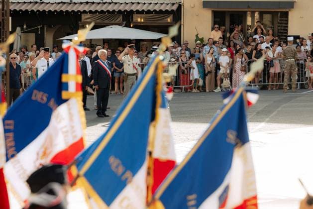 French National Day Celebration - Calvi French National Day celebration in Calvi, Corsica, France on July 14, 2026, in the presence of the city s mayor, Ange Santini, and numerous members of the 2nd Foreign Parachute Regiment of Calvi, who paraded on Boulevard Wilson in front of hundreds of spectators after a moment of reflection and the awarding of decorations in front of the war memorial. Photo by Shootpix ABACAPRESS.COM Calvi Corsica France  Copyright: xShootpix ABACAx