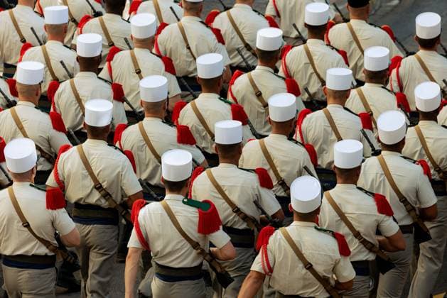 French National Day Celebration - Calvi French National Day celebration in Calvi, Corsica, France on July 14, 2026, in the presence of the city s mayor, Ange Santini, and numerous members of the 2nd Foreign Parachute Regiment of Calvi, who paraded on Boulevard Wilson in front of hundreds of spectators after a moment of reflection and the awarding of decorations in front of the war memorial. Photo by Shootpix ABACAPRESS.COM Calvi Corsica France  Copyright: xShootpix ABACAx