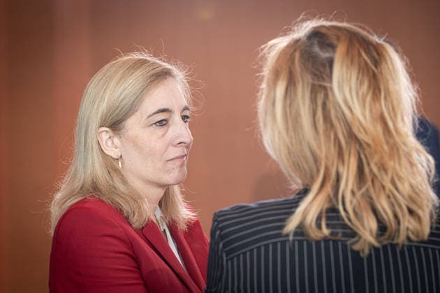 Berlin, Kabinettssitzung der Bundesregierung Kabinettssitzung der Bundesregierung am 15.07.2026 im Bundeskanzleramt in Berlin. Im Bild: Nina Warken (Bundesministerin für Gesundheit, CDU) Berlin Bundeskanzleramt Berlin Deutschland *** Berlin, Federal Government Cabinet Meeting Federal Government Cabinet Meeting on July 15, 2026, at the Federal Chancellery in Berlin Pictured: Nina Warken, Federal Minister of Health, CDU Berlin Federal Chancellery Berlin Germany