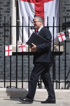 . 15 07 2026. London, United Kingdom. Prime Minister Keir Starmer Leaving For PMQs. Prime Minister Keir Starmer departs No10 Downing Street for PMQs at the House of Commons.  xMartynxWheatleyx xi-Imagesx IIM-26904-0003
