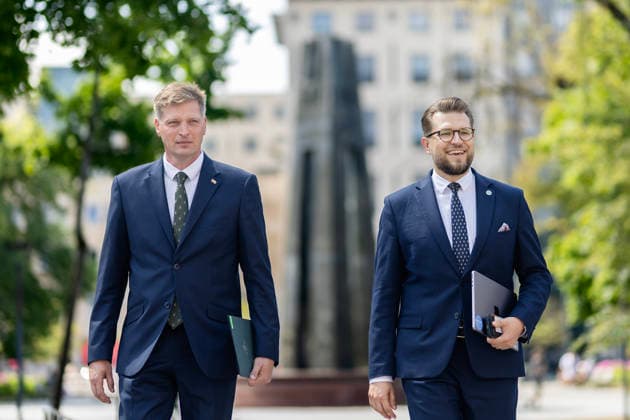 Ministrai renkasi i pirmaji Vyriausybes posedi. Vilnius, 2026-07-15 *** Ministers Gather for the First Government Meeting Vilnius, July 15, 2026  Copyright: xx