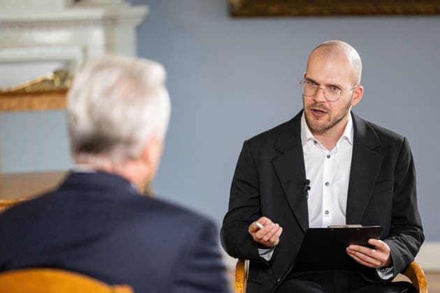 BNS interviu su Prezidentu Gitanu Nauseda 2026-07-14. Vilnius, 2026 m. Liepos 14d. *** BNS Interview with President Gitanas Nauseda, July 14, 2026, Vilnius, July 14, 2026  Copyright: xx