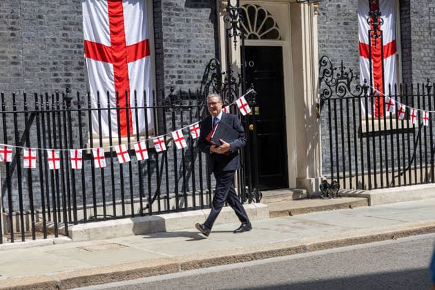 July 15, 2026, London, England, United Kingdom: Prime Minister KEIR STARMER leaves 10 Downing Street ahead of his last PMQs. London United Kingdom - ZUMAs262 20260715_zip_s262_004 Copyright: xTayfunxSalcix