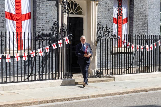 July 15, 2026, London, England, United Kingdom: Prime Minister KEIR STARMER leaves 10 Downing Street ahead of his last PMQs. London United Kingdom  - ZUMAs262 20260715_zip_s262_006 Copyright: xTayfunxSalcix