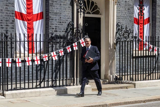 July 15, 2026, London, England, United Kingdom: Prime Minister KEIR STARMER leaves 10 Downing Street ahead of his last PMQs. London United Kingdom  - ZUMAs262 20260715_zip_s262_007 Copyright: xTayfunxSalcix