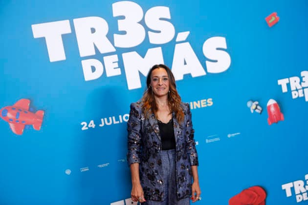 July 15, 2026, Madrid, Madrid, Spain: Actress RAQUEL GUERRERO poses for the media during the photocall presenting the new family comedy Tres de mas at the Urso Hotel. The film follows the story of Julia and Ernesto, a successful couple enjoying a child-free life until they suddenly wake up with three kids calling them mom and dad, forcing them to learn parenthood overnight while discovering the origin of the children. Madrid Spain - ZUMAo127 20260715_zep_o127_048 Copyright: xHugoxOrtunox