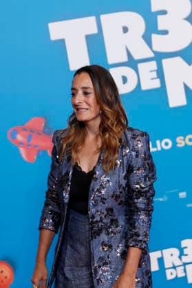 July 15, 2026, Madrid, Madrid, Spain: Actress RAQUEL GUERRERO poses for the media during the photocall presenting the new family comedy Tres de mas at the Urso Hotel. The film follows the story of Julia and Ernesto, a successful couple enjoying a child-free life until they suddenly wake up with three kids calling them mom and dad, forcing them to learn parenthood overnight while discovering the origin of the children. Madrid Spain - ZUMAo127 20260715_zep_o127_064 Copyright: xHugoxOrtunox