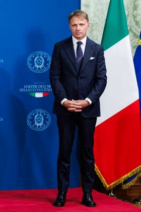 July 15, 2026, Rome, Italia, Italy: Minister of Agriculture and Food Sovereignty Francesco Lollobrigida during the award ceremony for the Master of the Art of Italian Cuisine Award, Rome 15 07 2026 Rome Italy  - ZUMAa289 20260715_zia_a289_051 Copyright: xFrancescoxFotiax xAgfx