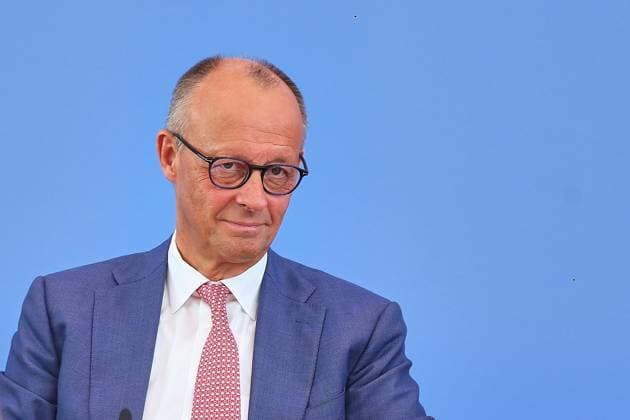 Berlin, Deutschland, 15.07.2026: Haus der Bundespressekonferenz: Sommerpresskonferenz: Bundeskanzler Friedrich Merz (CDU) *** Berlin, Germany, July 15, 2026, Federal Press Conference Center, Summer Press Conference, Federal Chancellor Friedrich Merz (CDU) Copyright: xdtsxNachrichtenagenturx dts_127734