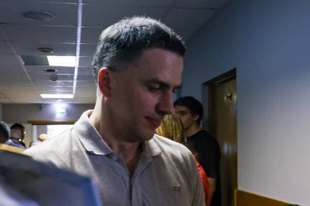 RUSSIA, MOSCOW - JULY 15, 2026: Maxim Basov, former Rusagro CEO, arrives for a hearing into a large-scale fraud case against co-defendant Vadim Moshkovich, founder of Rusagro, one of the largest Russian agricultural producers, at the Zamoskvoretsky District Court. Artyom Geodakyan TASS  95070540