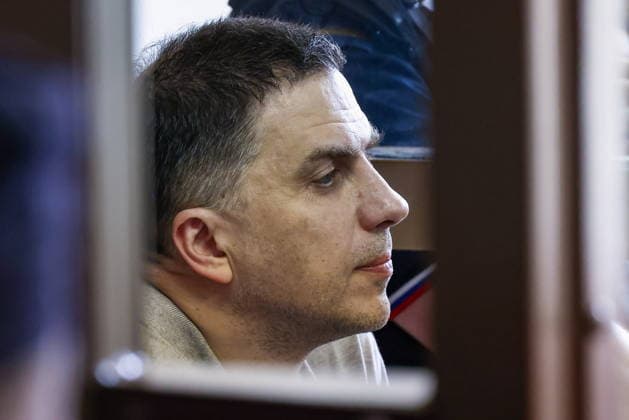 RUSSIA, MOSCOW - JULY 15, 2026: Maxim Basov, former Rusagro CEO, attends a hearing into a large-scale fraud case against co-defendant Vadim Moshkovich, founder of Rusagro, one of the largest Russian agricultural producers, at the Zamoskvoretsky District Court. Artyom Geodakyan TASS  95071400