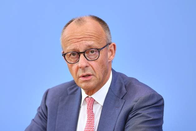Berlin, Deutschland, 15.07.2026: Haus der Bundespressekonferenz: Sommerpresskonferenz: Bundeskanzler Friedrich Merz (CDU) *** Berlin, Germany, July 15, 2026, Federal Press Conference Center, Summer Press Conference, Chancellor Friedrich Merz (CDU) Copyright: xdtsxNachrichtenagenturx dts_127775