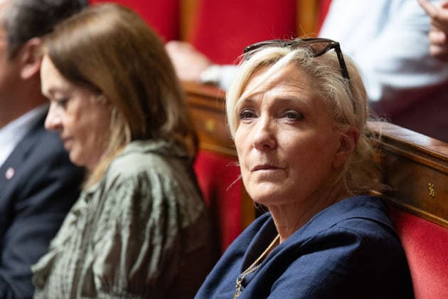 News Bilder des Tages Questions to the government at the National Assembly - Paris French deputy and president of Le Rassemblement National RN far right parliamentary group Marine Le Pen during a session of questions to the government at The National Assembly, French lower house of parliament in Paris on July 15, 2026. Photo by Raphael Lafargue ABACAPRESS.COM Paris France  Copyright: xLafarguexRaphael ABACAx