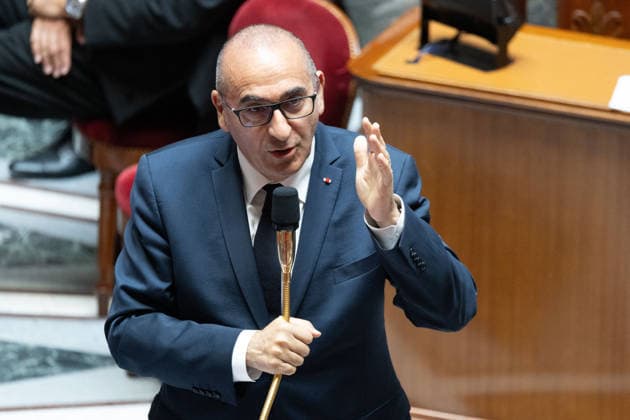 Questions to the government at the National Assembly - Paris French Minister of the Interior Laurent Nunez during a session of questions to the government at The National Assembly, French lower house of parliament in Paris on July 15, 2026. Photo by Raphael Lafargue ABACAPRESS.COM Paris France  Copyright: xLafarguexRaphael ABACAx