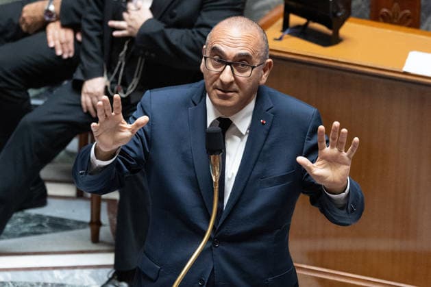 Questions to the government at the National Assembly - Paris French Minister of the Interior Laurent Nunez during a session of questions to the government at The National Assembly, French lower house of parliament in Paris on July 15, 2026. Photo by Raphael Lafargue ABACAPRESS.COM Paris France  Copyright: xLafarguexRaphael ABACAx