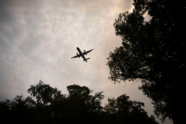Fire in The Fontainebleau Forest - France Dash 8 « Milan » operates during a fire in the Fontainebleau Forest near Paris on July 15, 2026. Photo by Eliot Blondet ABACAPRESS.COM Fontainebleau France France  Copyright: xBlondetxEliot ABACAx