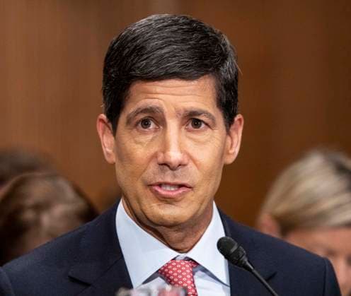July 15, 2026, Washington, District Of Columbia, USA: Kevin Warsh, Chair of the Board of Governors of the Federal Reserve System testifies before United States Senate Committee on Banking, Housing, and Urban Affairs during a hearing to examine the semiannual monetary policy report to the US Congress in Washington, DC, USA, on July 15 2026 Washington USA  - ZUMAs152 20260715_faa_s152_047 Copyright: xAndrewxThomasx