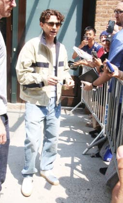 NEW YORK, NY - JULY 15: Tom Holland seen out and about ln New York City on July 15, 2026. Copyright: xRW MediaPunchx