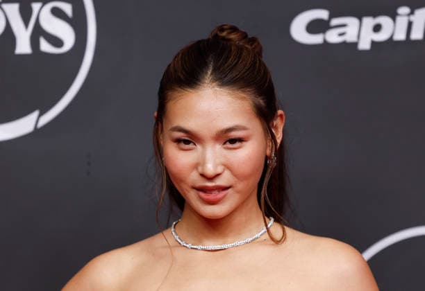 Chloe Kim arrives on the red carpet at the 2026 ESPY Awards at David H. Koch Theater at Lincoln Center on Wednesday, July 15, 2026 in New York City.  NYP20260715156 JOHNxANGELILLO