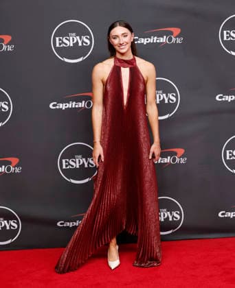 Teagan Kavan arrives on the red carpet at the 2026 ESPY Awards at David H. Koch Theater at Lincoln Center on Wednesday, July 15, 2026 in New York City.  NYP20260715190 JOHNxANGELILLO