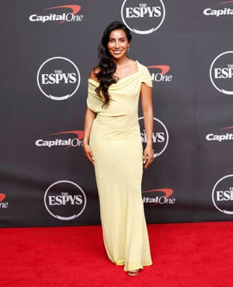 Diana Flores arrives on the red carpet at the 2026 ESPY Awards at David H. Koch Theater at Lincoln Center on Wednesday, July 15, 2026 in New York City.  NYP20260715188 JOHNxANGELILLO