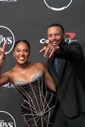 July 15, 2026, New York, Ny, USA: AYESHA CURRY and STEPHEN CURRY attend the 2026 ESPYS,.Lincoln Center, NYC.July 15, 2026. . The 2026 ESPYS,.Lincoln Center, NYC.July 15, 2026. New York USA  - ZUMAms4_ 20260715_faf_ms4_023 Copyright: xSoniaxMoskowitzxGordonx