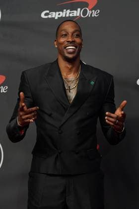 Dwight Howard at arrivals for The 2026 ESPYS Presented by Capital One, David H. Koch Theater at Lincoln Center, New York, NY, July 15, 2026. Photo By: Kristin Callahan Everett Collection The 2026 ESPYS Presented by Capital One PUBLICATIONXNOTxINxCANxCHNxFRAxITAxJPNxNORxPOLxRUSxESPxUKxUSA