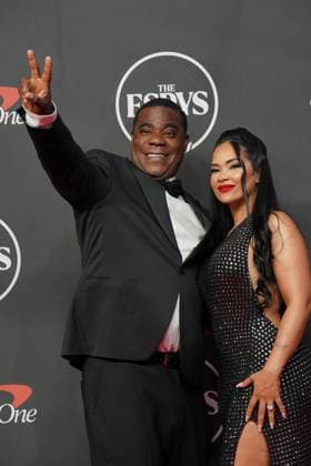 Tracy Morgan (L) at arrivals for The 2026 ESPYS Presented by Capital One - Part 2, David H. Koch Theater at Lincoln Center, New York, NY, July 15, 2026. Photo By: Kristin Callahan Everett Collection The 2026 ESPYS Presented by Capital One - Part 2 PUBLICATIONXNOTxINxCANxCHNxFRAxITAxJPNxNORxPOLxRUSxESPxUKxUSA
