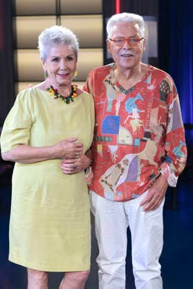 Martina & Moritz bei der Aufzeichnung der WDR-Talkshow Kölner Treff im WDR Studio BS 3. Köln, 15.07.2026 *** Martina Moritz during the taping of the WDR talk show Kölner Treff at WDR Studio BS 3 in Cologne, July 15, 2026 Foto:xR.xSchmiegeltx xFuturexImagex koelner_treff1507_6722