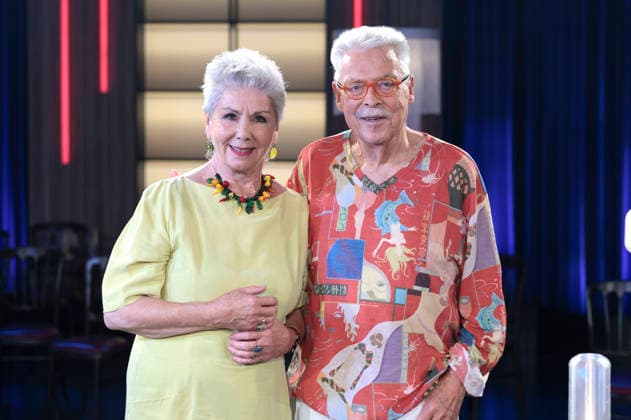 Martina & Moritz bei der Aufzeichnung der WDR-Talkshow Kölner Treff im WDR Studio BS 3. Köln, 15.07.2026 *** Martina Moritz during the taping of the WDR talk show Kölner Treff at WDR Studio BS 3 in Cologne, July 15, 2026 Foto:xR.xSchmiegeltx xFuturexImagex koelner_treff1507_6723