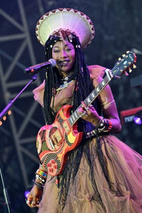 Fatoumata Diawara, a Malian singer, actress, and singer-songwriter, is performing on the Pinède Gould stage during the 65th Juan Jazz Festival on July 15, 2026. Since 1960, the Jazz à Juan Festival has welcomed the biggest names in jazz. Bruno Bebert Bestimage Fatoumata Diawara, a Malian singer, actress, and singer-songwriter, is on stage at the Pinède Gould during the 65th Jazz à Juan Festival on July 15, 2026. Since 1960, the Jazz à Juan Festival has welcomed the biggest names in jazz. Antibes, Juan-les-Pins, France  Copyright: xBrunoxBebertx xBestimagexBrunoxBebertx xBestimagex