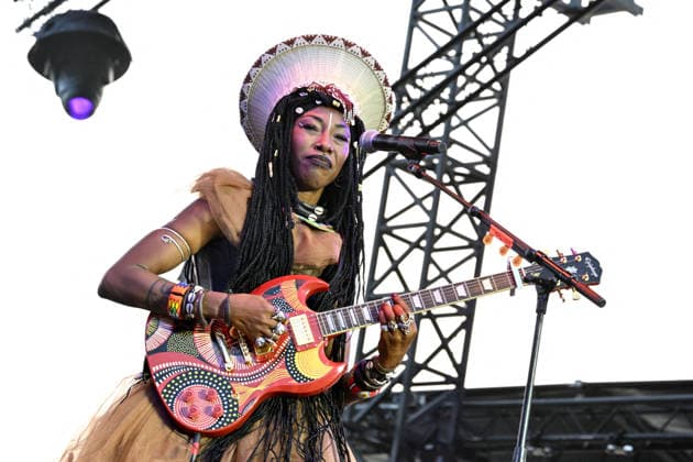 Fatoumata Diawara, a Malian singer, actress, and singer-songwriter, is performing on the Pinède Gould stage during the 65th Juan Jazz Festival on July 15, 2026. Since 1960, the Jazz à Juan Festival has welcomed the biggest names in jazz. Bruno Bebert Bestimage Fatoumata Diawara, a Malian singer, actress, and singer-songwriter, is on stage at the Pinède Gould during the 65th Jazz à Juan Festival on July 15, 2026. Since 1960, the Jazz à Juan Festival has welcomed the biggest names in jazz. Antibes, Juan-les-Pins, France  Copyright: xBrunoxBebertx xBestimagexBrunoxBebertx xBestimagex