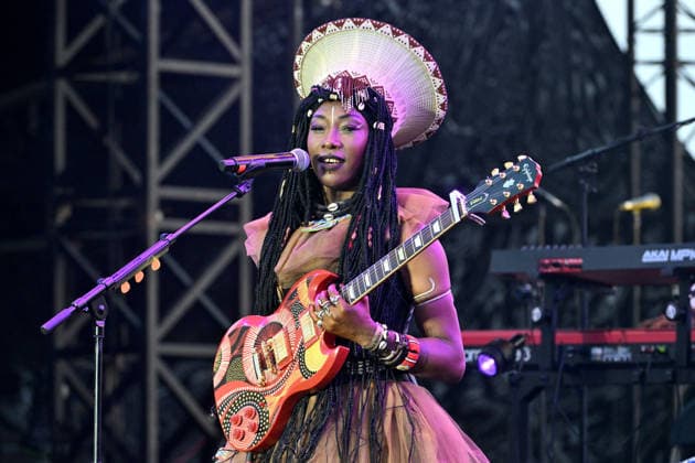 Fatoumata Diawara, a Malian singer, actress, and singer-songwriter, is performing on the Pinède Gould stage during the 65th Juan Jazz Festival on July 15, 2026. Since 1960, the Jazz à Juan Festival has welcomed the biggest names in jazz. Bruno Bebert Bestimage Fatoumata Diawara, a Malian singer, actress, and singer-songwriter, is on stage at the Pinède Gould during the 65th Jazz à Juan Festival on July 15, 2026. Since 1960, the Jazz à Juan Festival has welcomed the biggest names in jazz. Antibes, Juan-les-Pins, France  Copyright: xBrunoxBebertx xBestimagexBrunoxBebertx xBestimagex