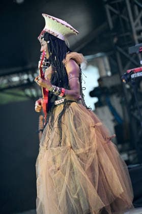 Fatoumata Diawara, a Malian singer, actress, and singer-songwriter, is performing on the Pinède Gould stage during the 65th Juan Jazz Festival on July 15, 2026. Since 1960, the Jazz à Juan Festival has welcomed the biggest names in jazz. Bruno Bebert Bestimage Fatoumata Diawara, a Malian singer, actress, and singer-songwriter, is on stage at the Pinède Gould during the 65th Jazz à Juan Festival on July 15, 2026. Since 1960, the Jazz à Juan Festival has welcomed the biggest names in jazz. Antibes, Juan-les-Pins, France  Copyright: xBrunoxBebertx xBestimagexBrunoxBebertx xBestimagex